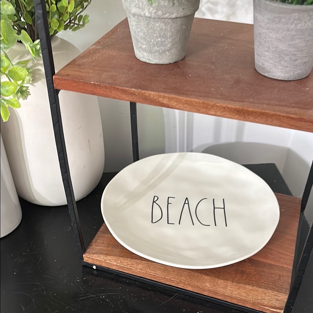NWT Rae Dunn Beach Melamine Plate